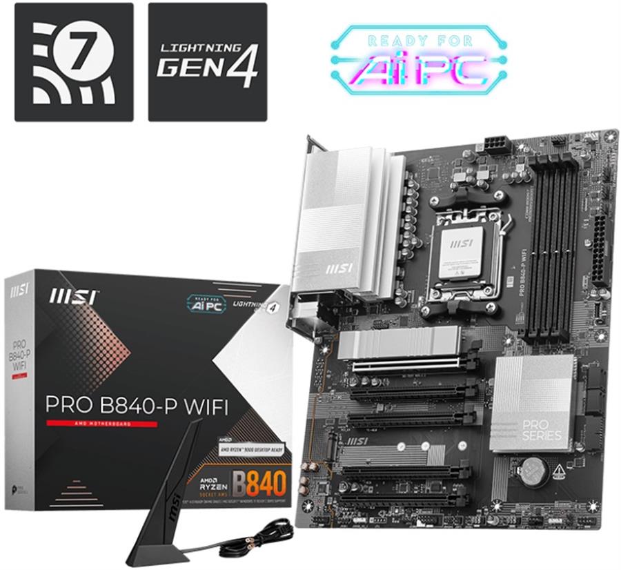 Motherboard MSI B840-P WiFi AM5