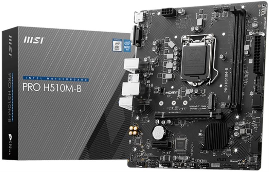 Motherboard MSI Pro H510M-B LGA1200 (solo 10ma gen)
