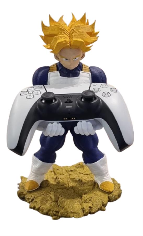 Soporte para Joystick PS4 PS5 XBOX Figura 3D Trunks SSJ Dragon ball z