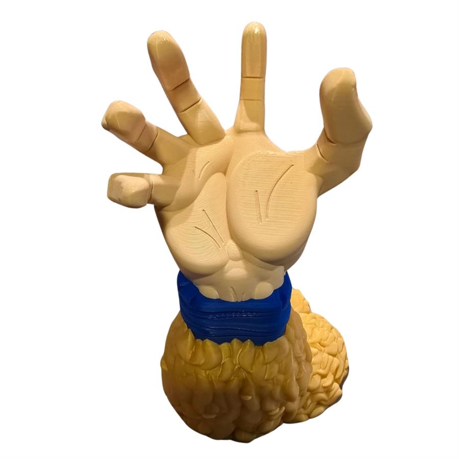 SOPORTE PARA JOYSTICK PS4 PS5 XBOX FIGURA 3D MANO GOKU SJJ4