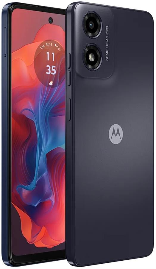Smartphone Motorola Moto G04s 8GB 128GB RAM Dual SIM Pantalla 6.56" - Negro