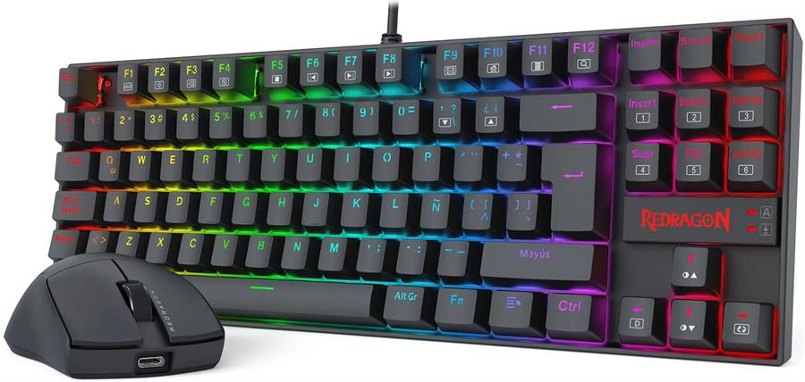 Kit Teclado y Mouse Redragon S145