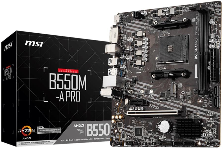 Motherboard MSI B550M-A Pro AM4