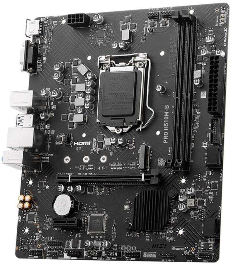 Motherboard MSI Pro H510M-B LGA1200 (solo 10ma gen)