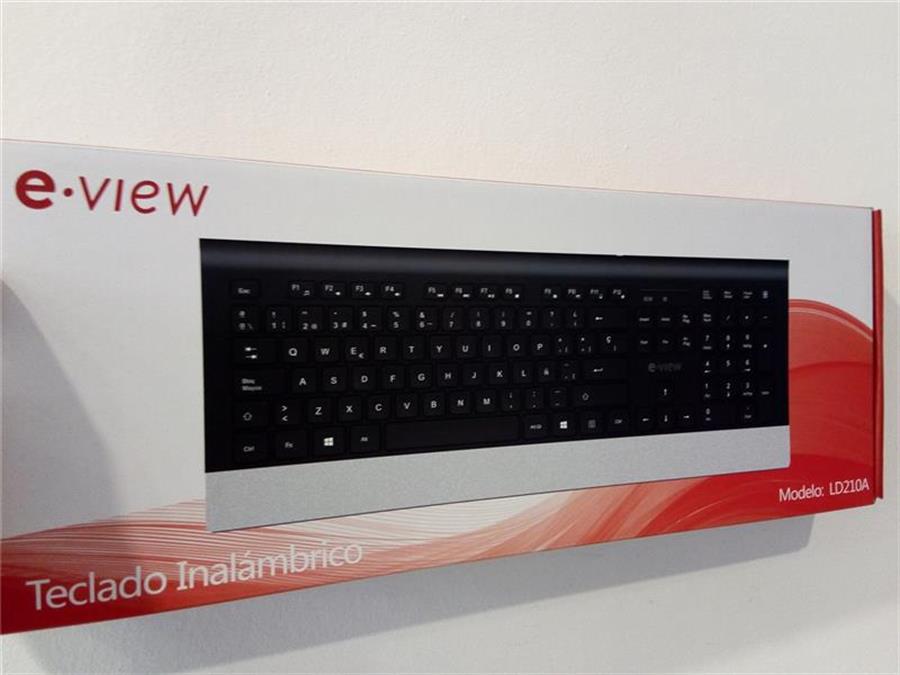 Teclado E-view Inalambrico LD210A