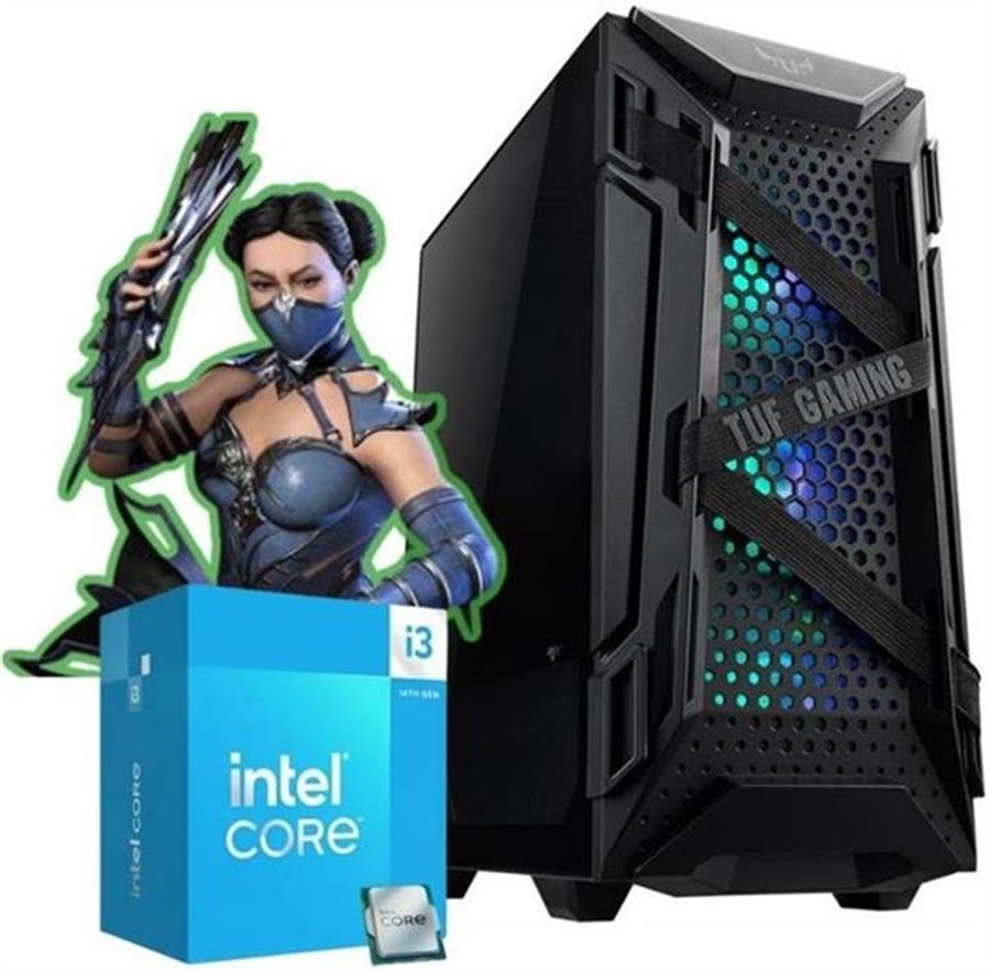 PC Intel Core i3-13100F, RTX 4060 Ti, 16G RAM DDR5, 512GB SSD, Win10