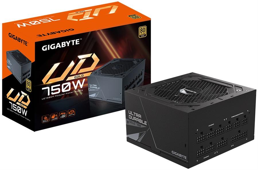 Fuente 750w Gigabyte UD750GM 80 Plus Gold Modular