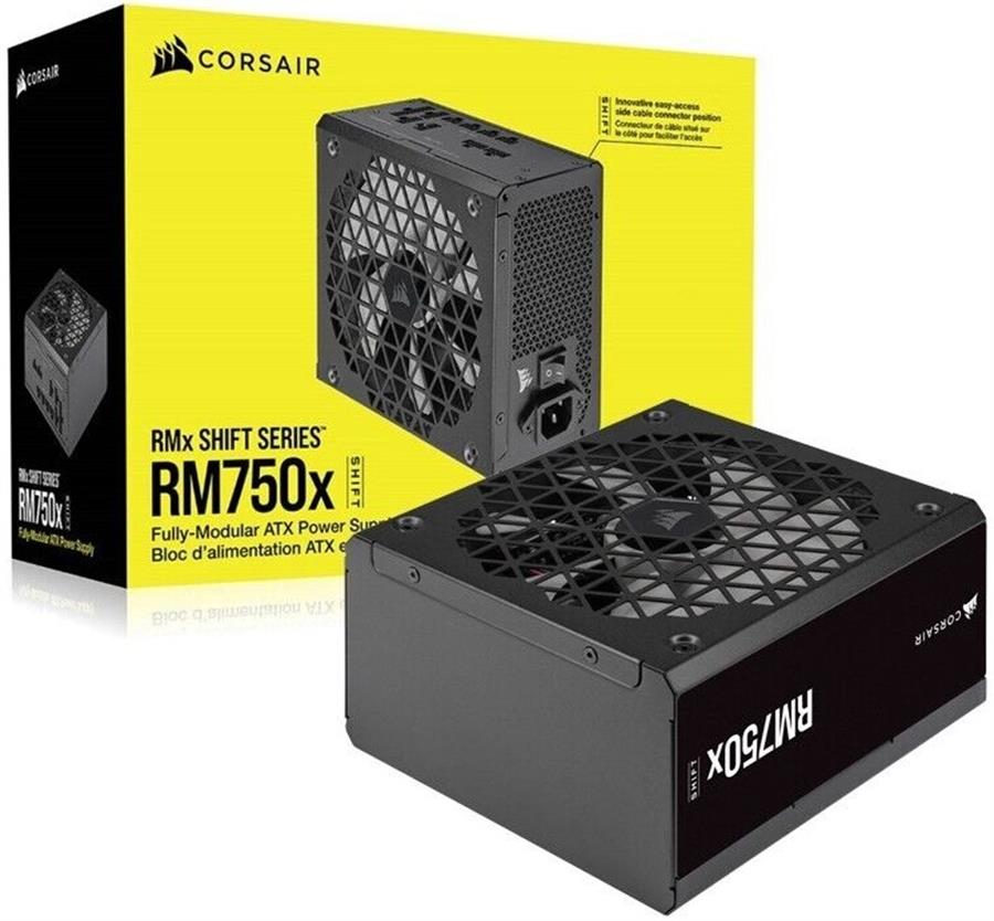 Fuente 750w Corsair RM750X Shift 80 Plus Gold Modular