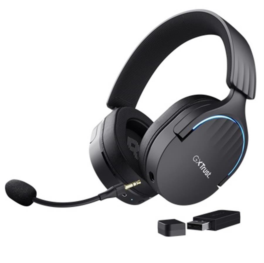 Auricular Trust GXT 491 Fayzo Wireless Black