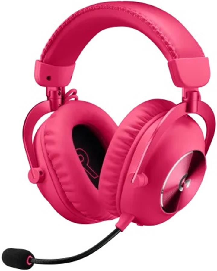 AURICULAR LOGITECH PRO X 2 MAGENTA LIGHTSPEED WIRELESS