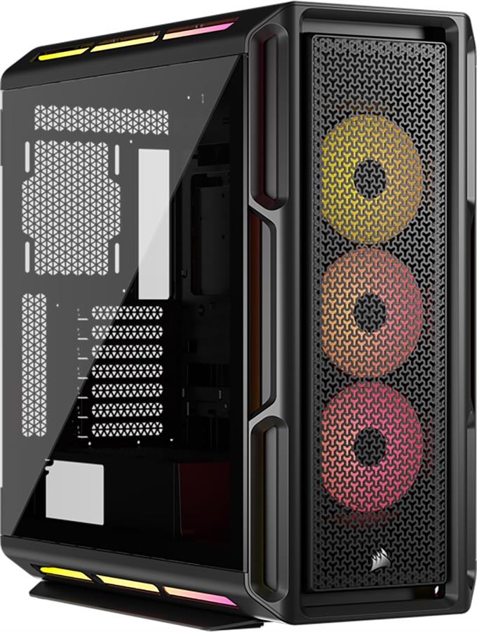 Gabinete Corsair 5000T iCUE RGB LX 3 Fan Black