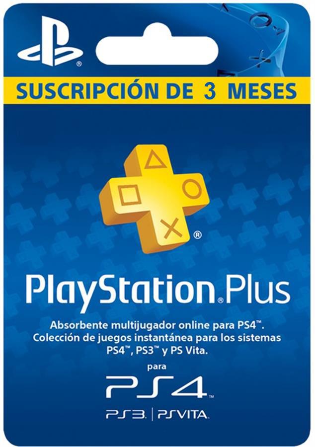 Tarjeta Playstation Plus 3 Meses ARG/USA
