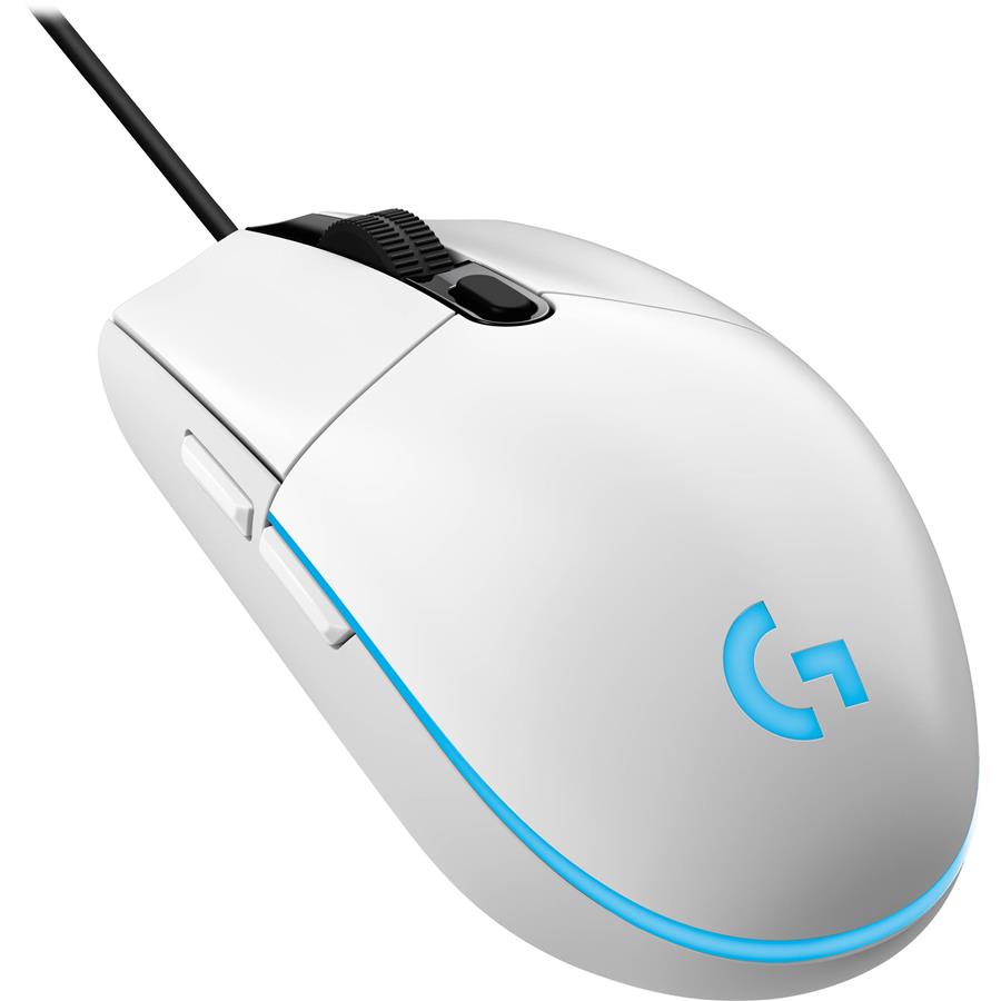 Mouse Logitech G203 Lightsync White RGB